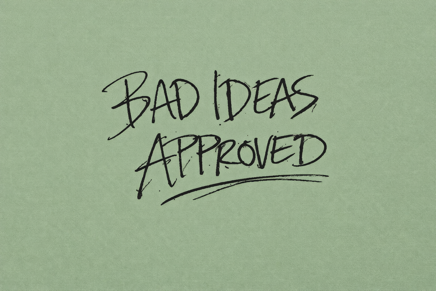 Irregular 01- Bad Ideas Approved